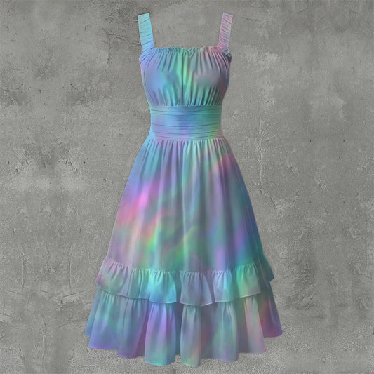 Women‘s Ruffle Hem Dress