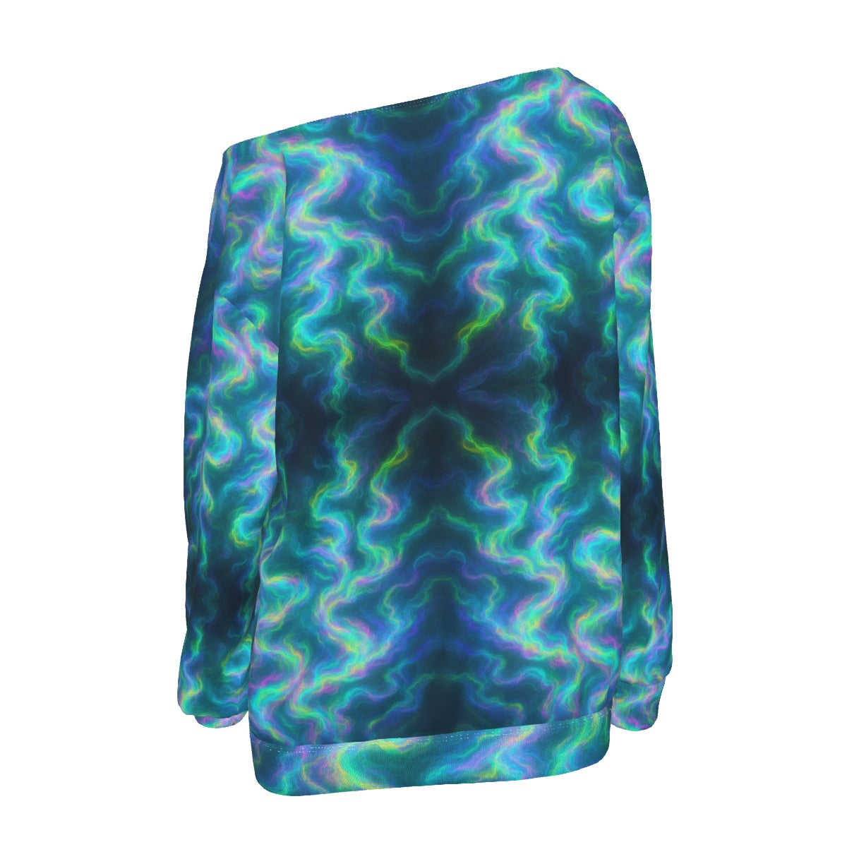 Women's Off-Shoulder Sweatshirt