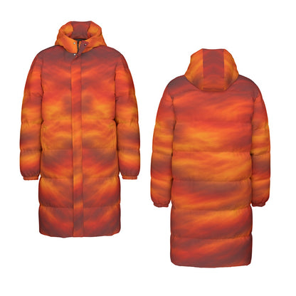 Unisex Long Down Jacket