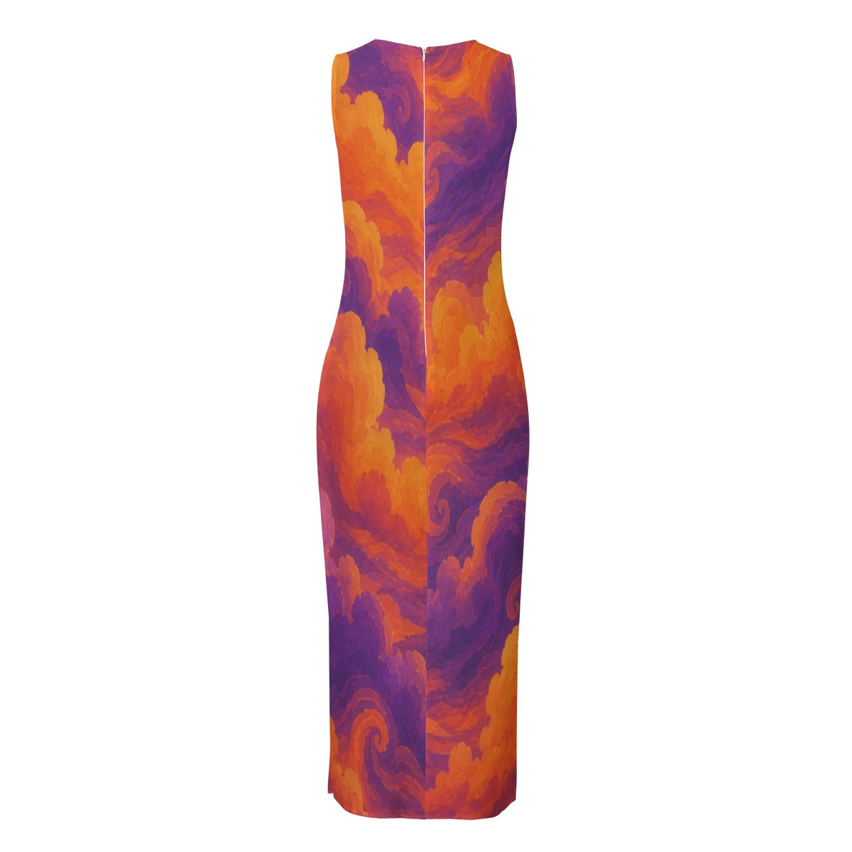 Women's Beach Perspective Chiffon Sleeveless Dress by O’Nimbus – view 2