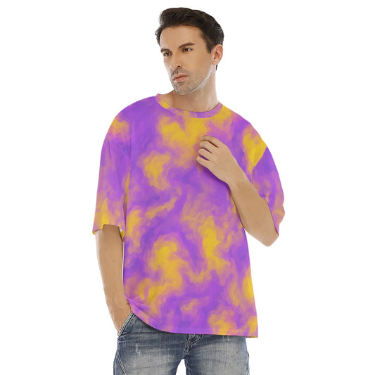 Men's Drop Shoulder T-shirt With Short Sleeve