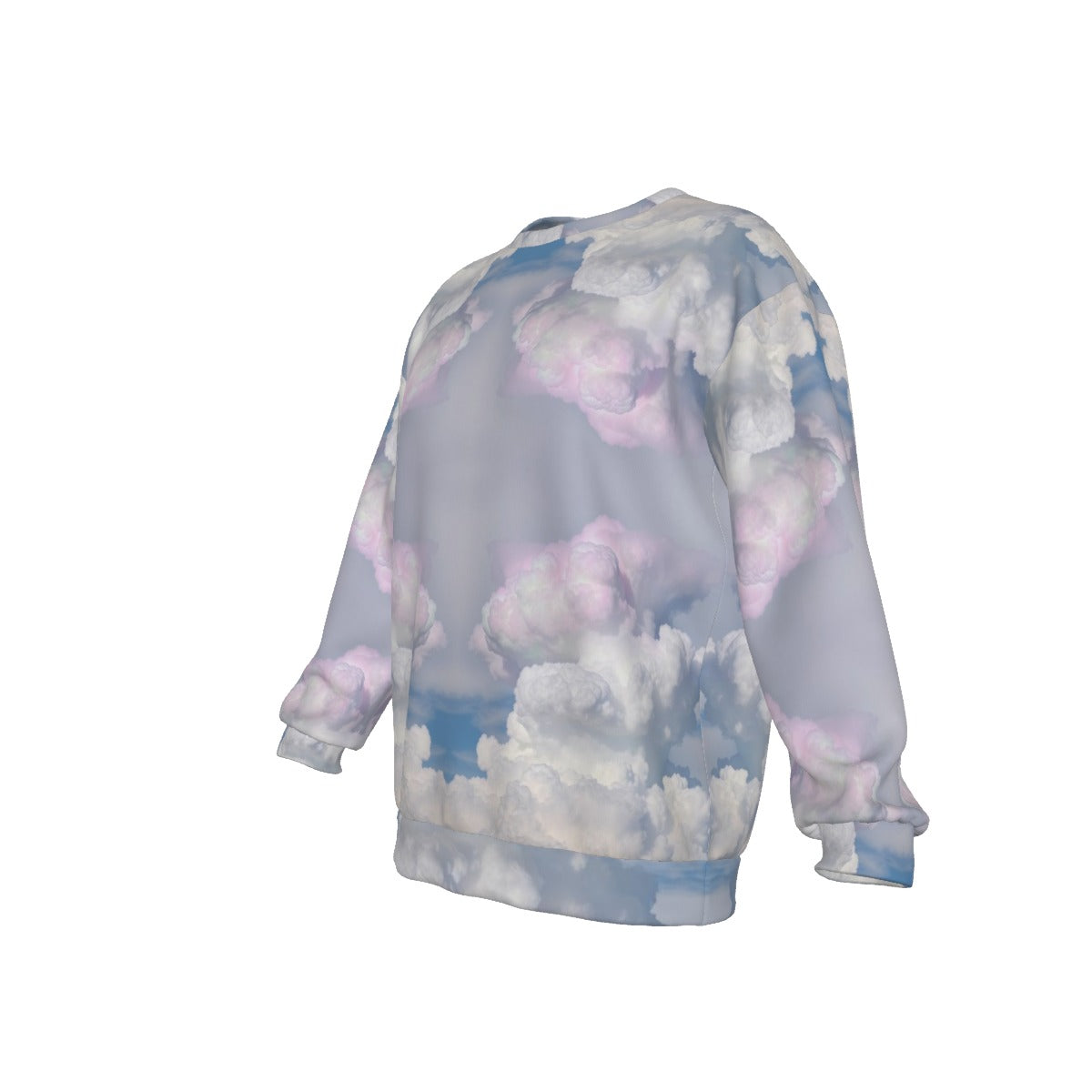 Men's Drop Shoulder Round Neck Long-Sleeved Sweatshirt