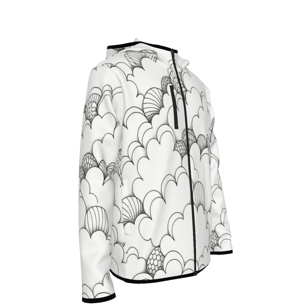 Men's Stylish Hoodie with Thumb Hole Design - view 4