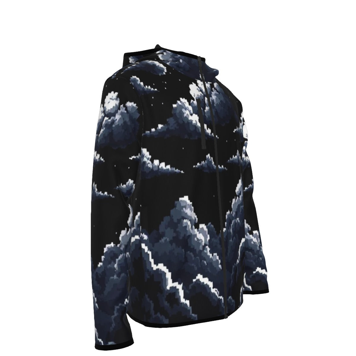Men's Stylish Hoodie with Thumb Hole Design - view 4