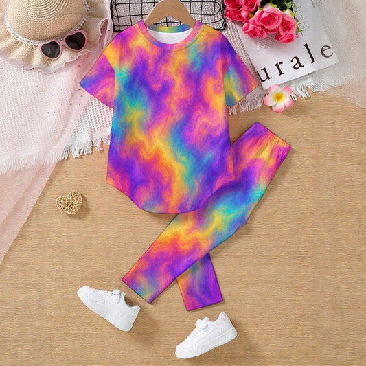 Kids' Casual Top and Pants Set