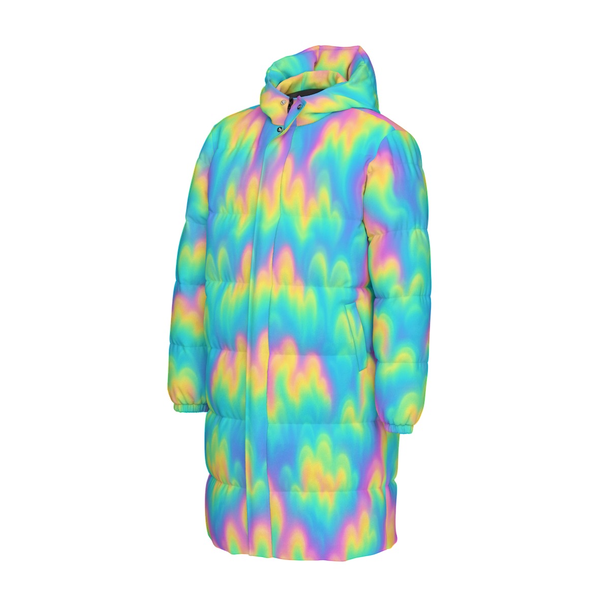 Unisex Long Down Jacket