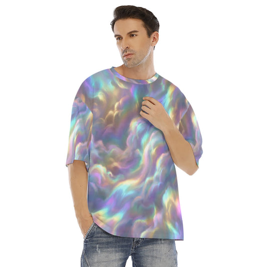 Men's Drop Shoulder T-shirt With Short Sleeve