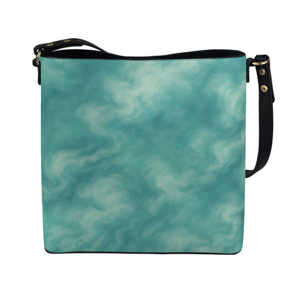 Unisex Minimalist Square Crossbody Bucket Bag