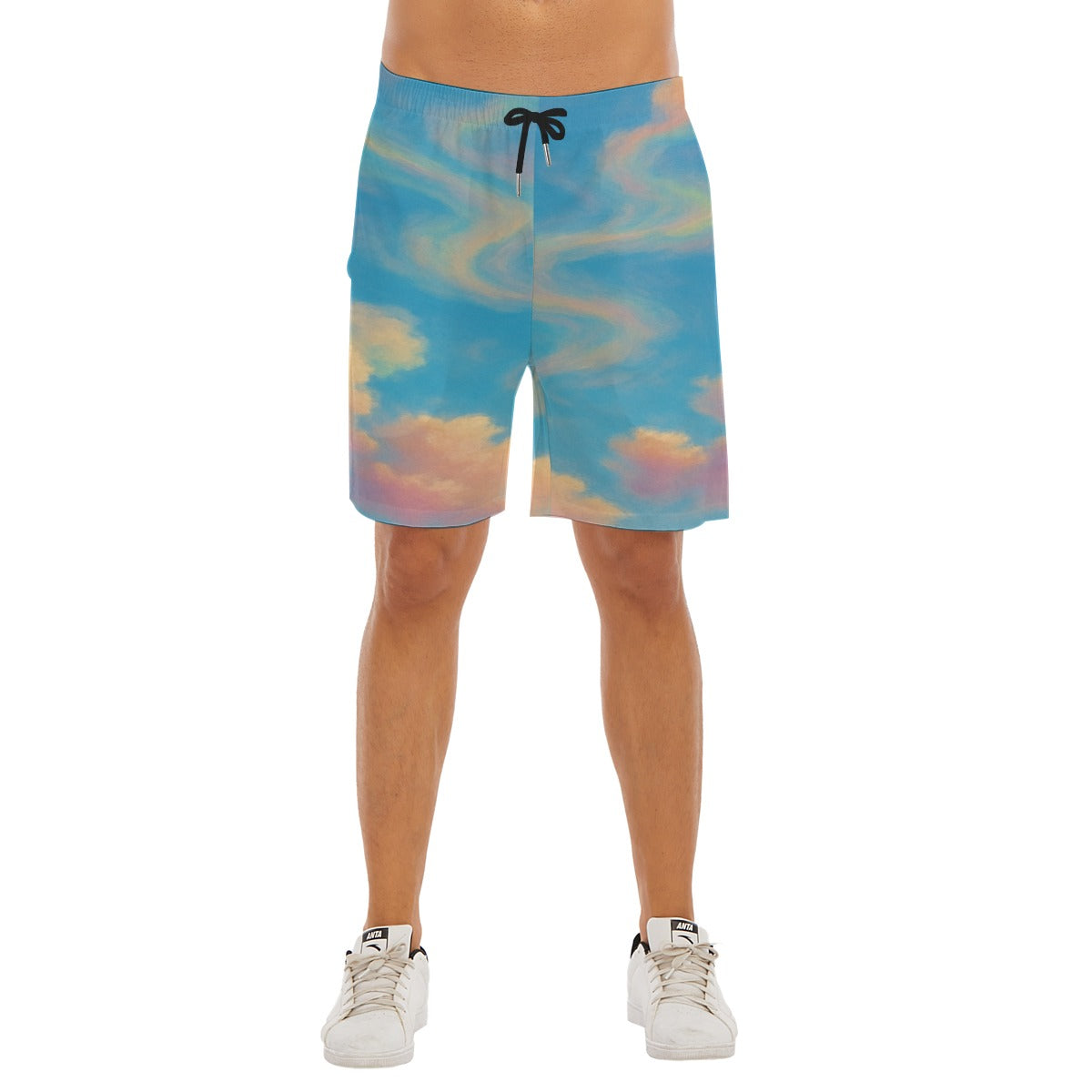 Men's Beach Shorts With Elastic Waist