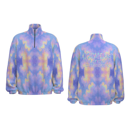 Unisex Turtleneck Zippered Sweatshirt