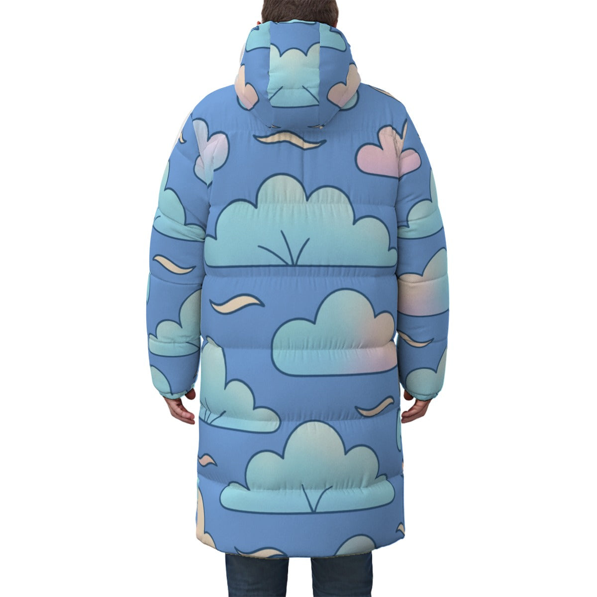Unisex Long Down Jacket