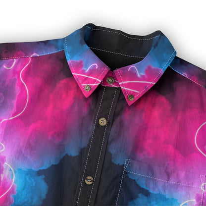 Men's Casual Lapel Long Sleeve Shirt|125GSM Cotton