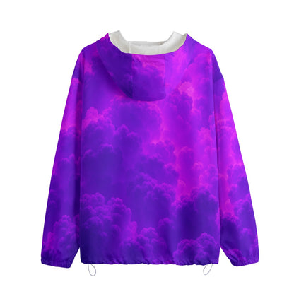 Unisex Pullover Jacket With Zipper Closure