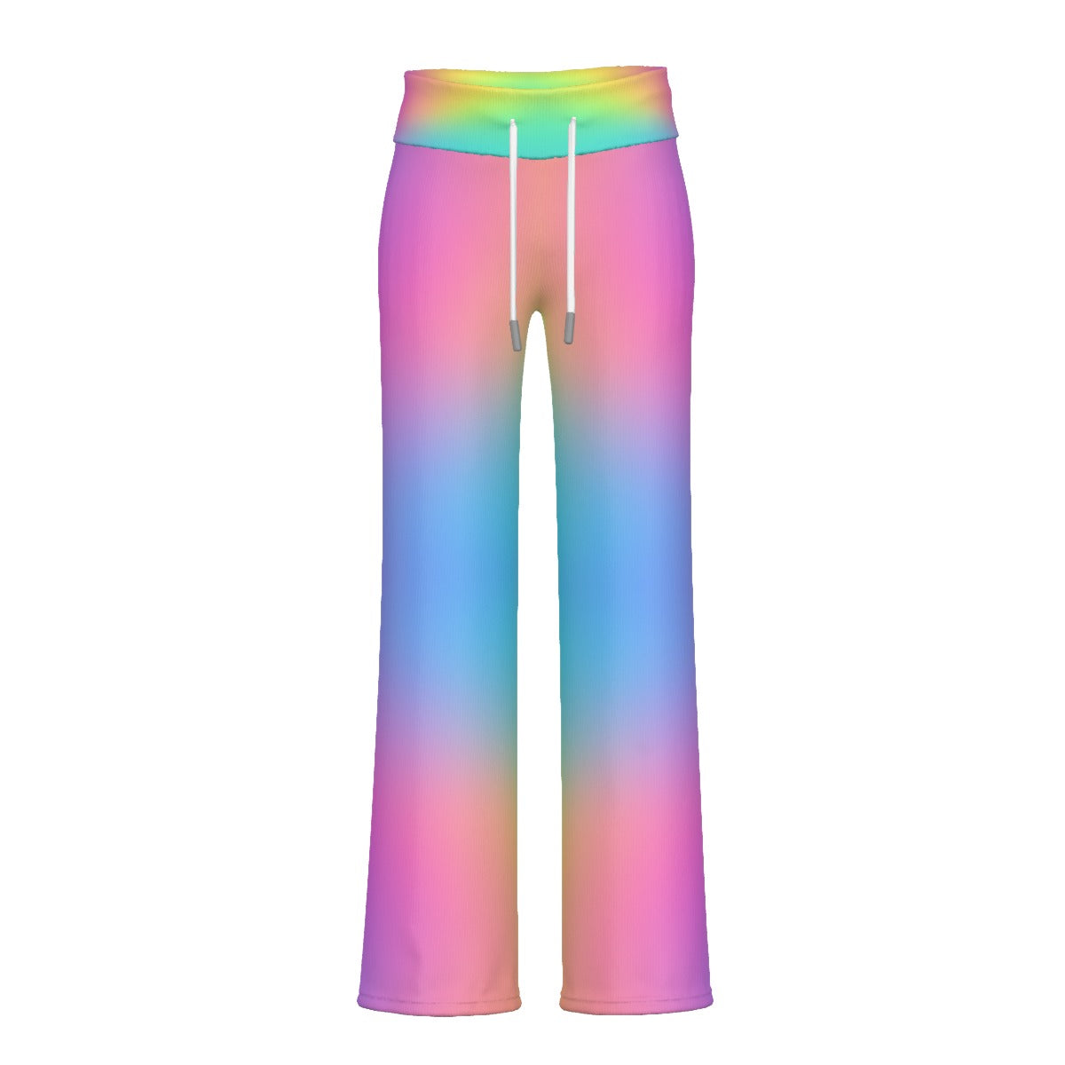 Women's High-waisted Straight-leg Trousers