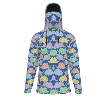Men's Pullover Hoodie With Mask - view 1