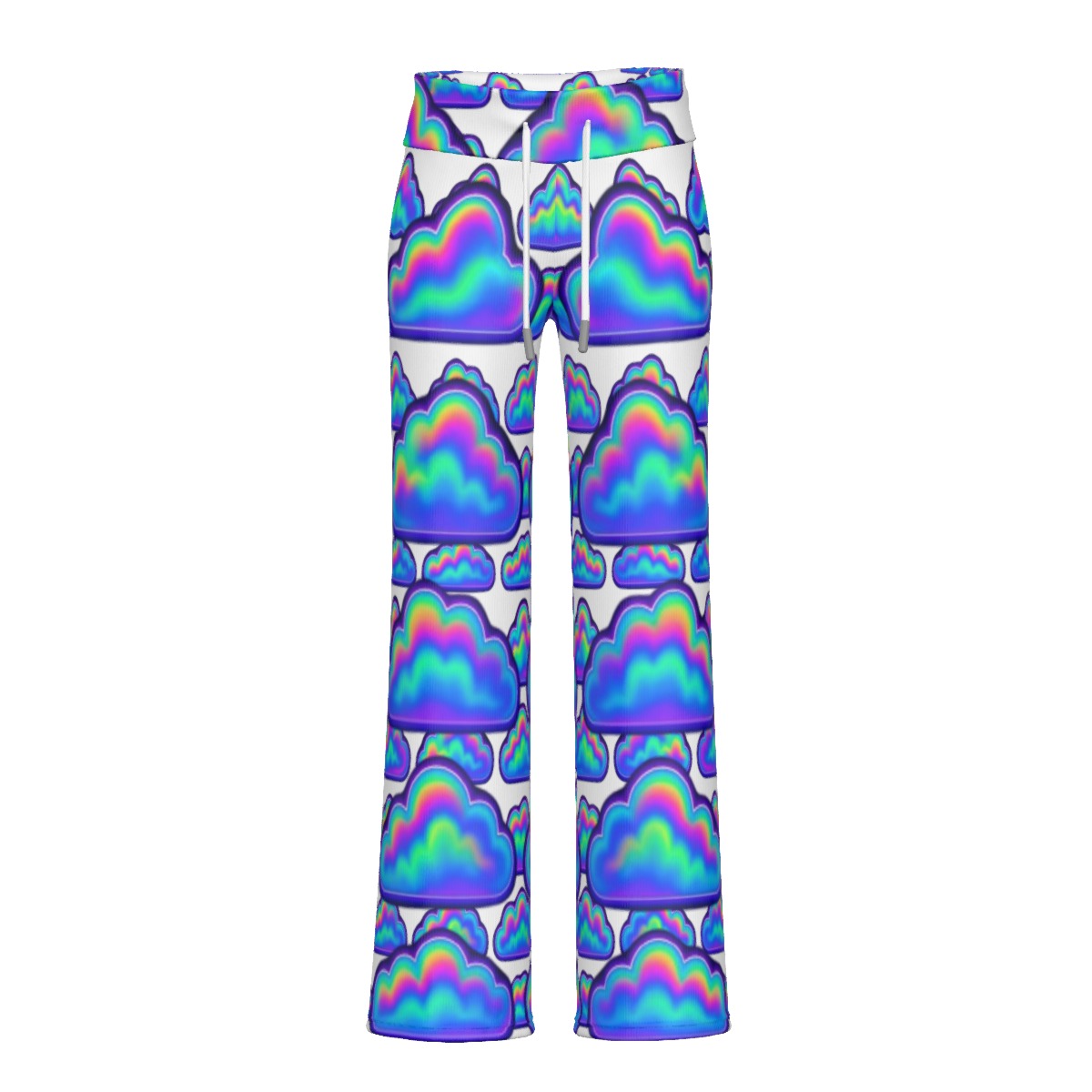 Women's High-waisted Straight-leg Trousers