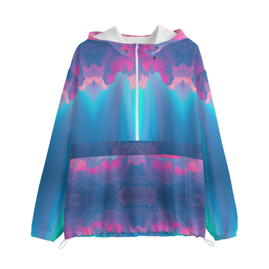 Unisex Pullover Jacket With Zipper Closure
