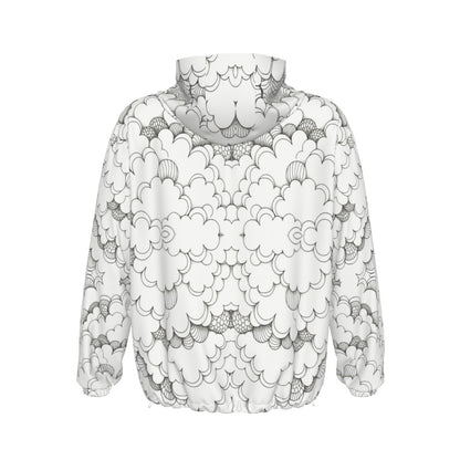 Unisex Pullover Jacket With Zipper Closure