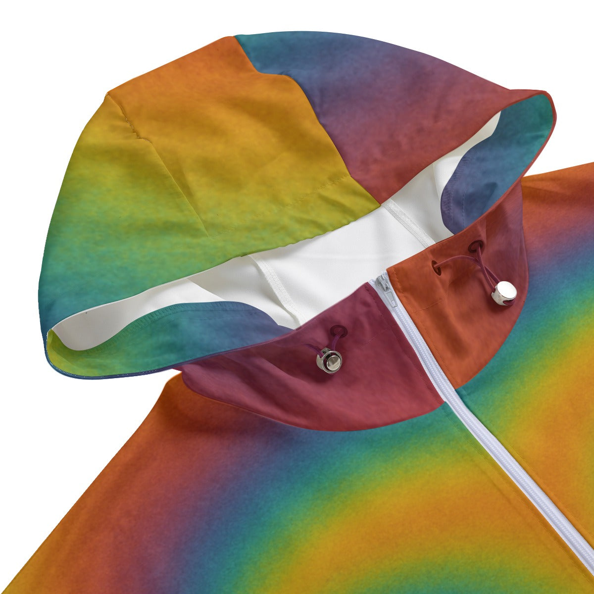 Unisex Pullover Jacket With Zipper Closure