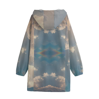 Unisex Windbreaker Long Jacket