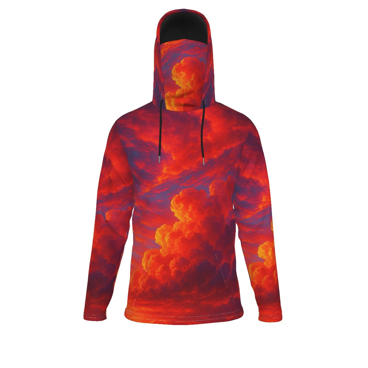 Men's Pullover Hoodie With Mask - view 1