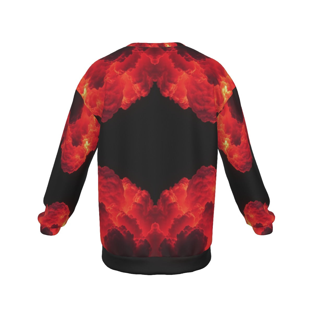 Men's Drop Shoulder Round Neck Long-Sleeved Sweatshirt