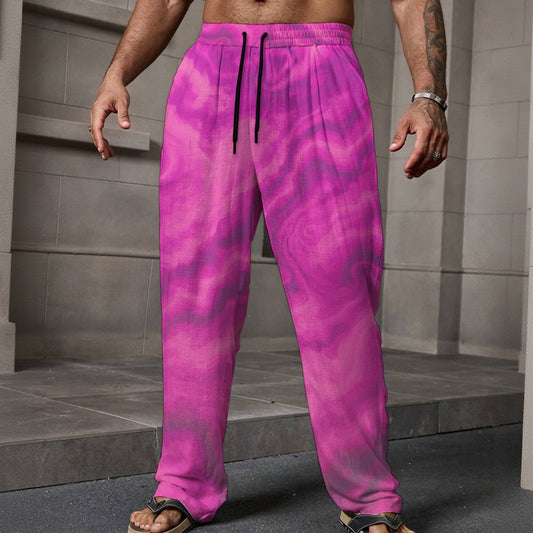 Men's Loose Casual Pants With Pocket