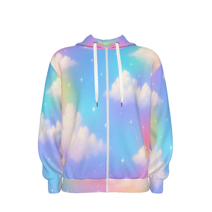 Unisex Zip Hooded Sweatshirt