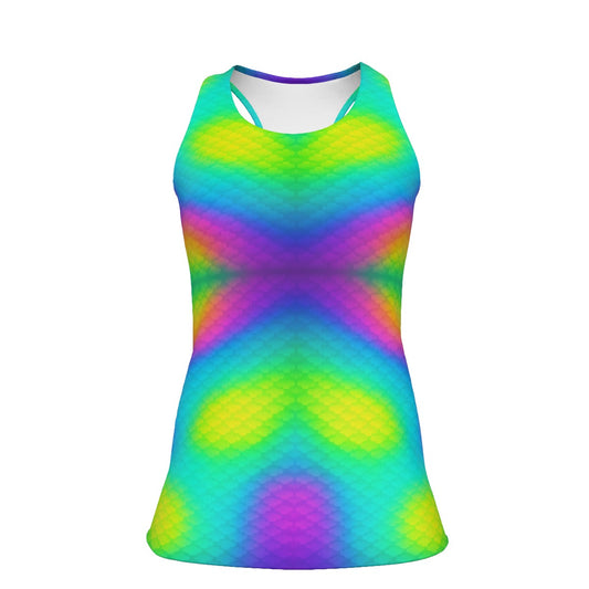 Women's Racer Vest | 190GSM Cotton