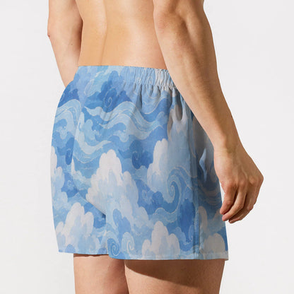 Men's Short Boxer Briefs|115GSM Cotton poplin by O’Nimbus – view 2