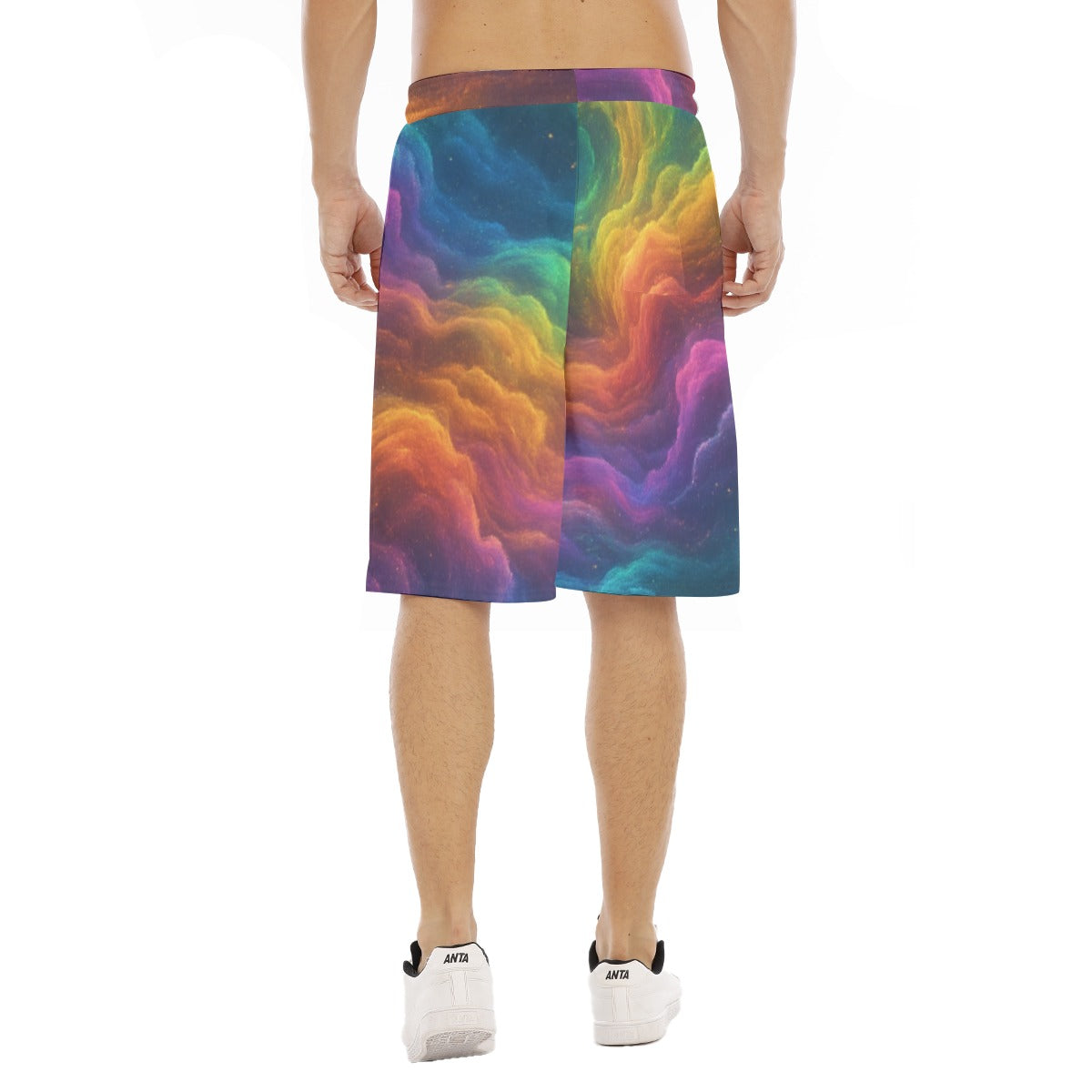 Men's Tether Loose Shorts With Pocket