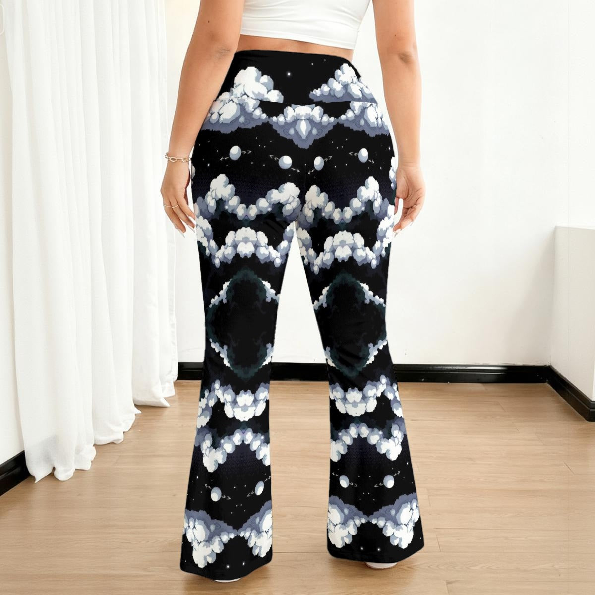 All-over print Women's Flare Yoga Pants