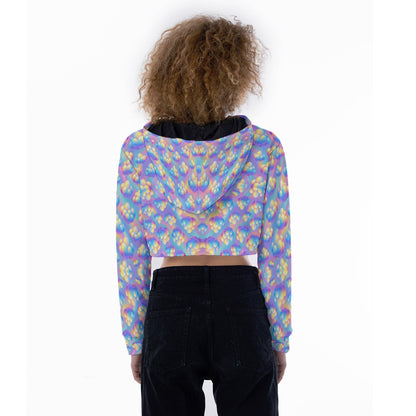 Women's Crop Top Hoodie