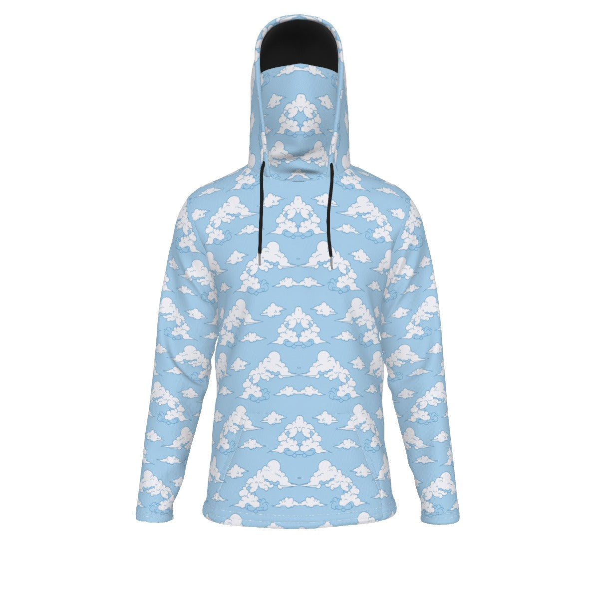 Men's Pullover Hoodie With Mask - view 1