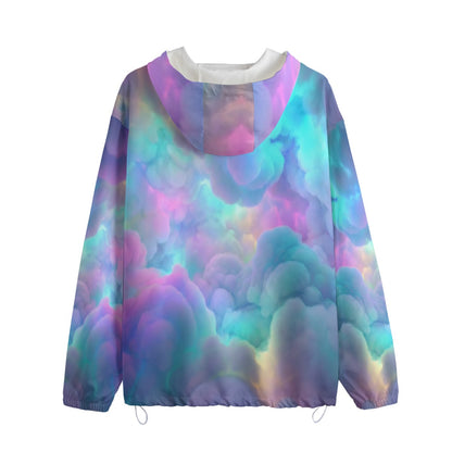 Unisex Pullover Jacket With Zipper Closure