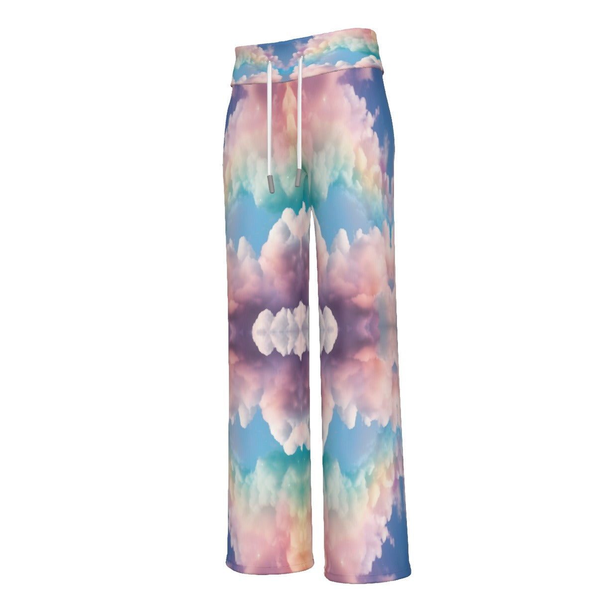 Women's High-waisted Straight-leg Trousers