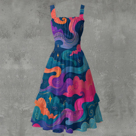 Women‘s Ruffle Hem Dress