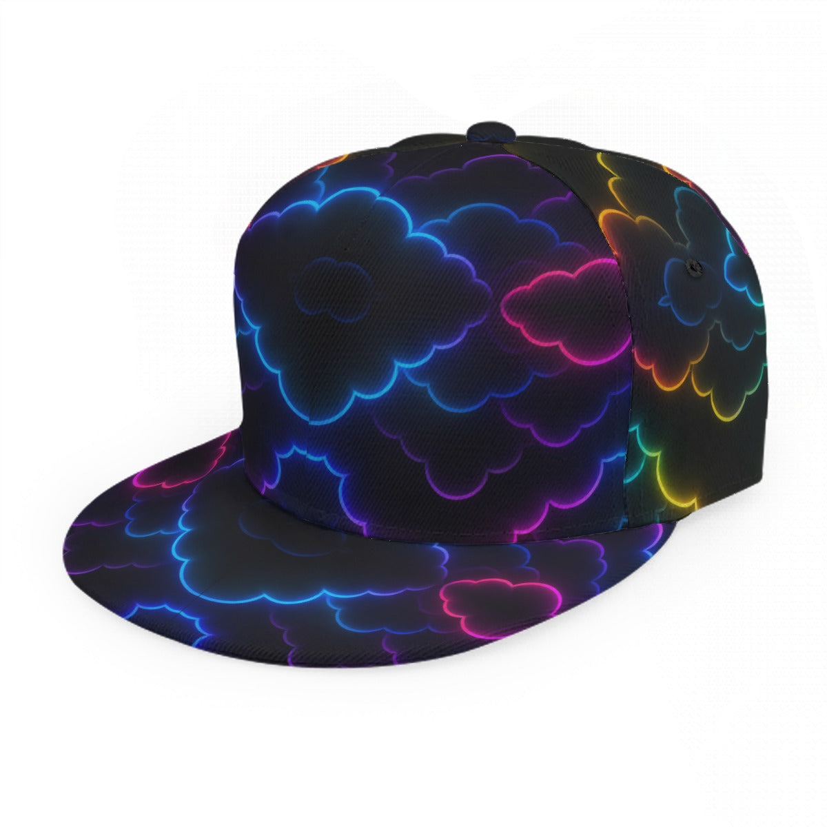 Baseball Cap With Flat Brim