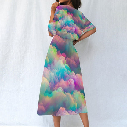 Women's Elastic Waist Dress