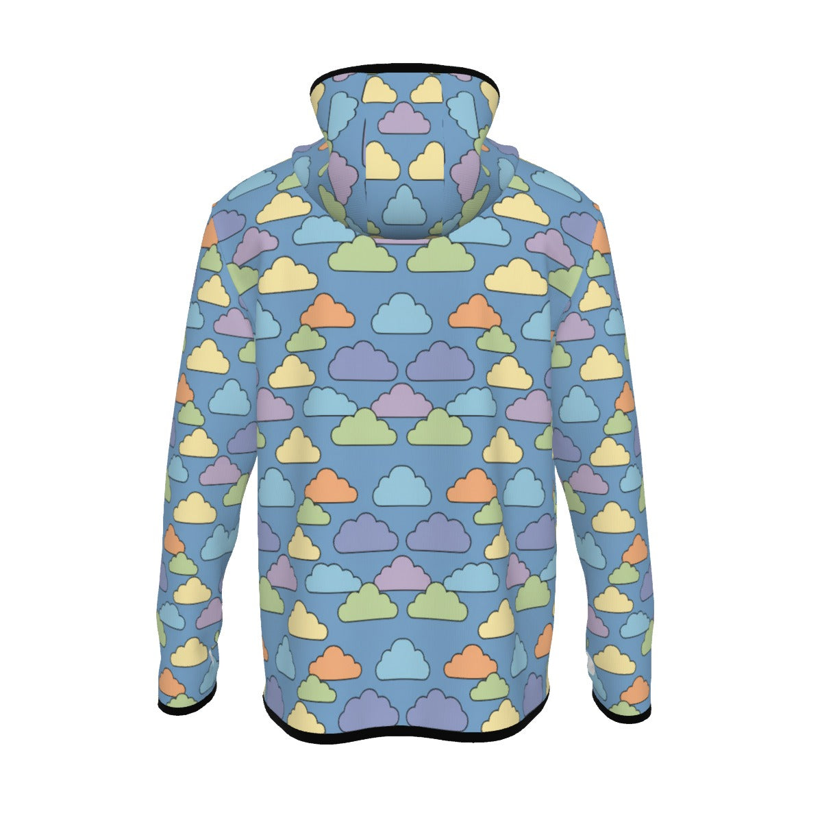 Men's Stylish Hoodie with Thumb Hole Design - view 2