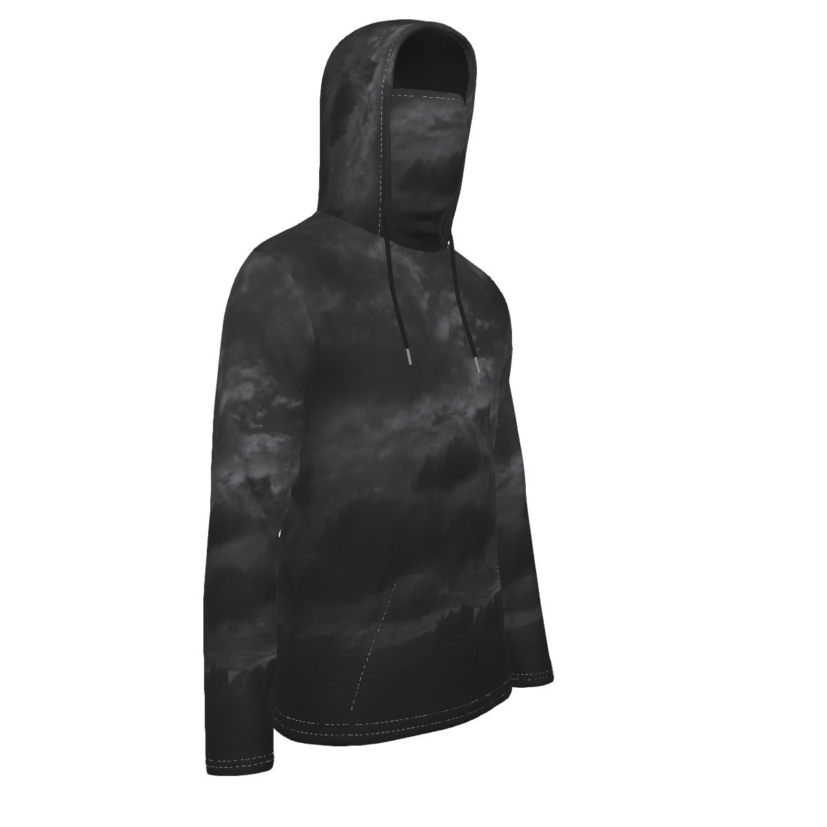 Men's Pullover Hoodie With Mask - view 4