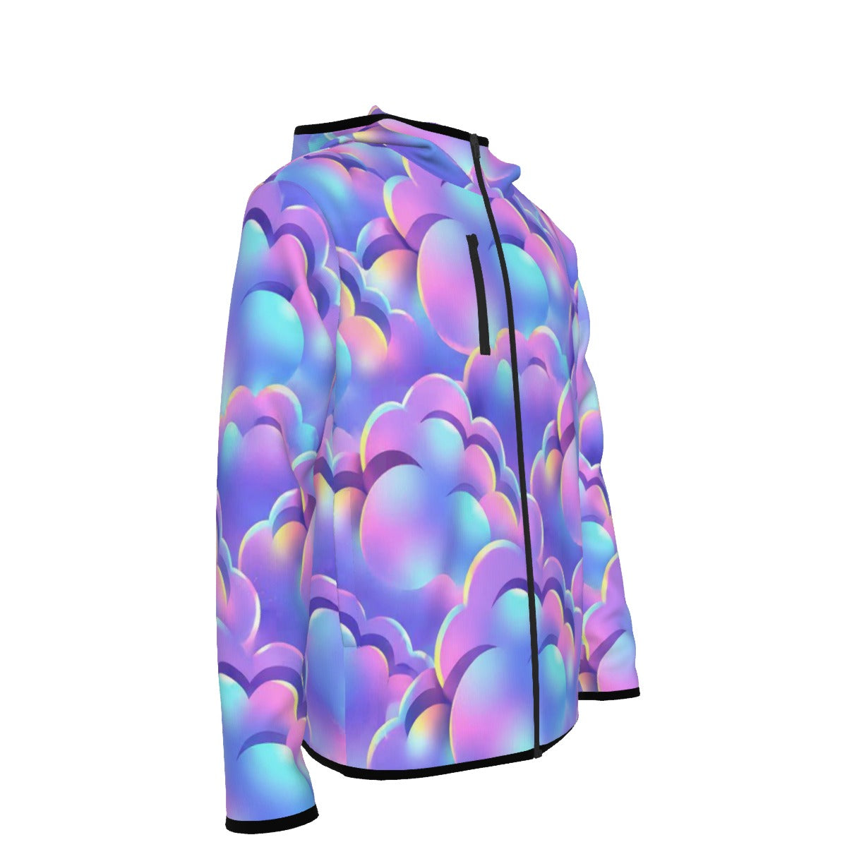 Men's Stylish Hoodie with Thumb Hole Design - view 4