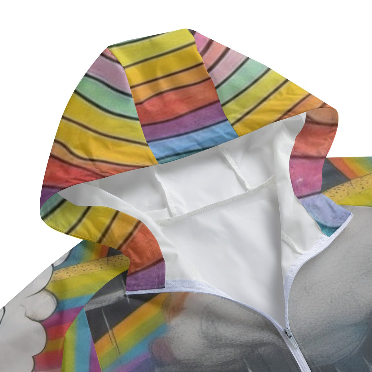 Unisex Windbreaker Long Jacket