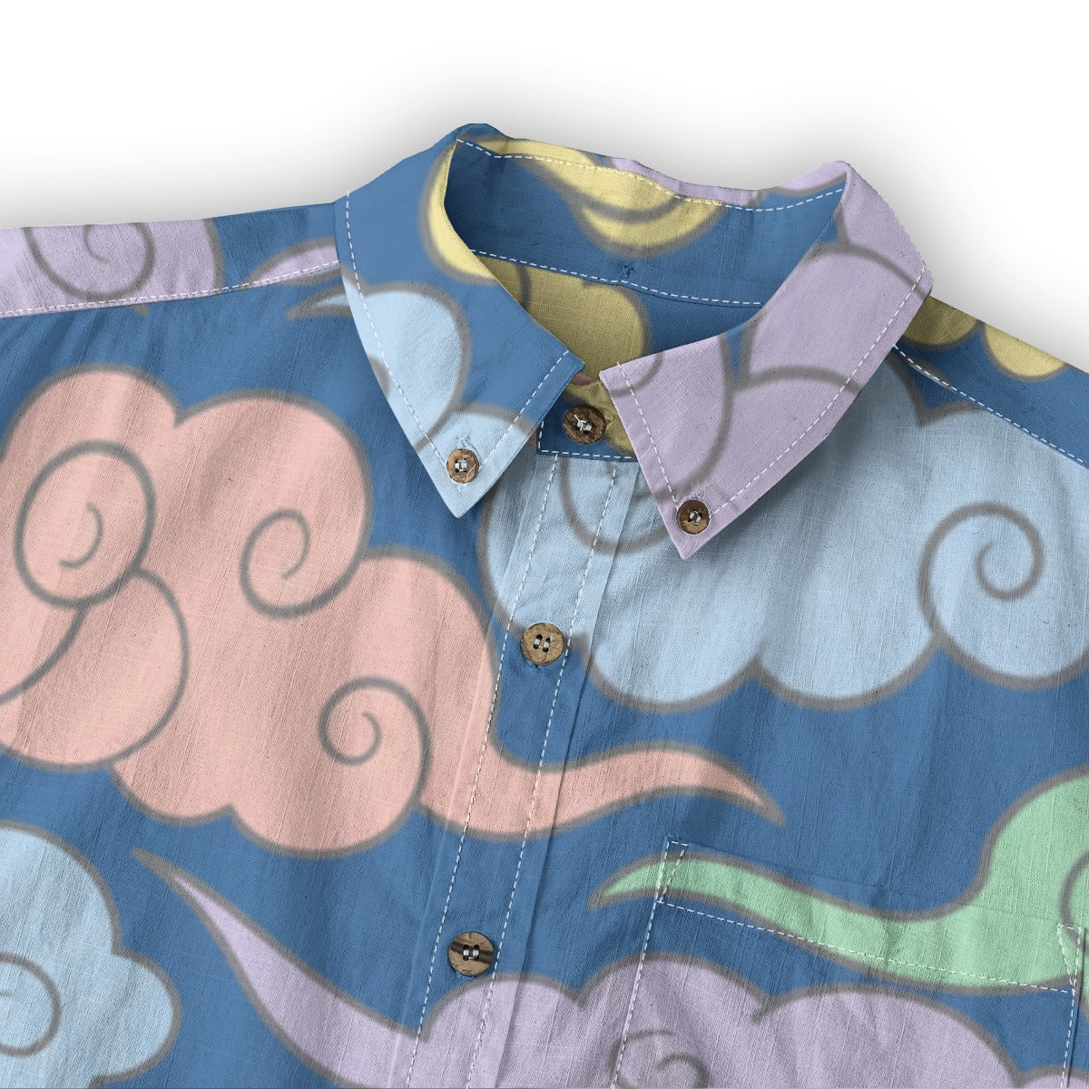 Men's Casual Lapel Long Sleeve Shirt|125GSM Cotton