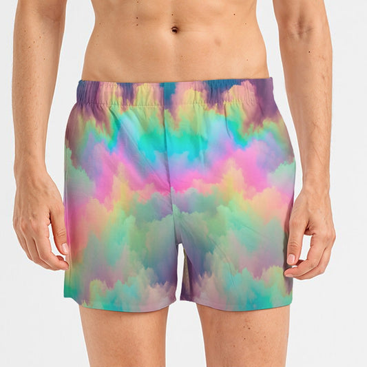 Men's Short Boxer Briefs|115GSM Cotton poplin