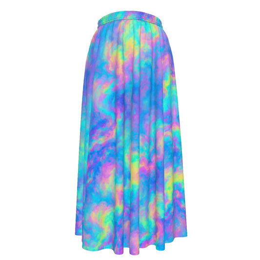 Women's Maxi Chiffon Skirts With Lining