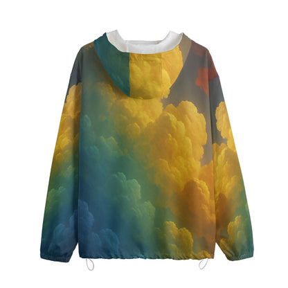 Unisex Pullover Jacket With Zipper Closure