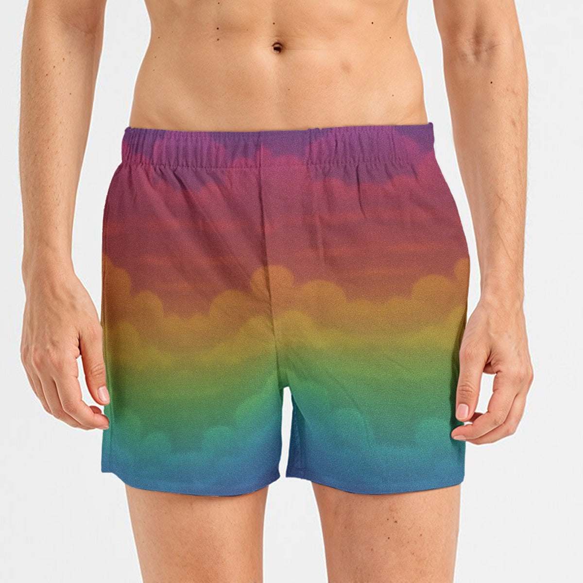 Men's Short Boxer Briefs|115GSM Cotton poplin