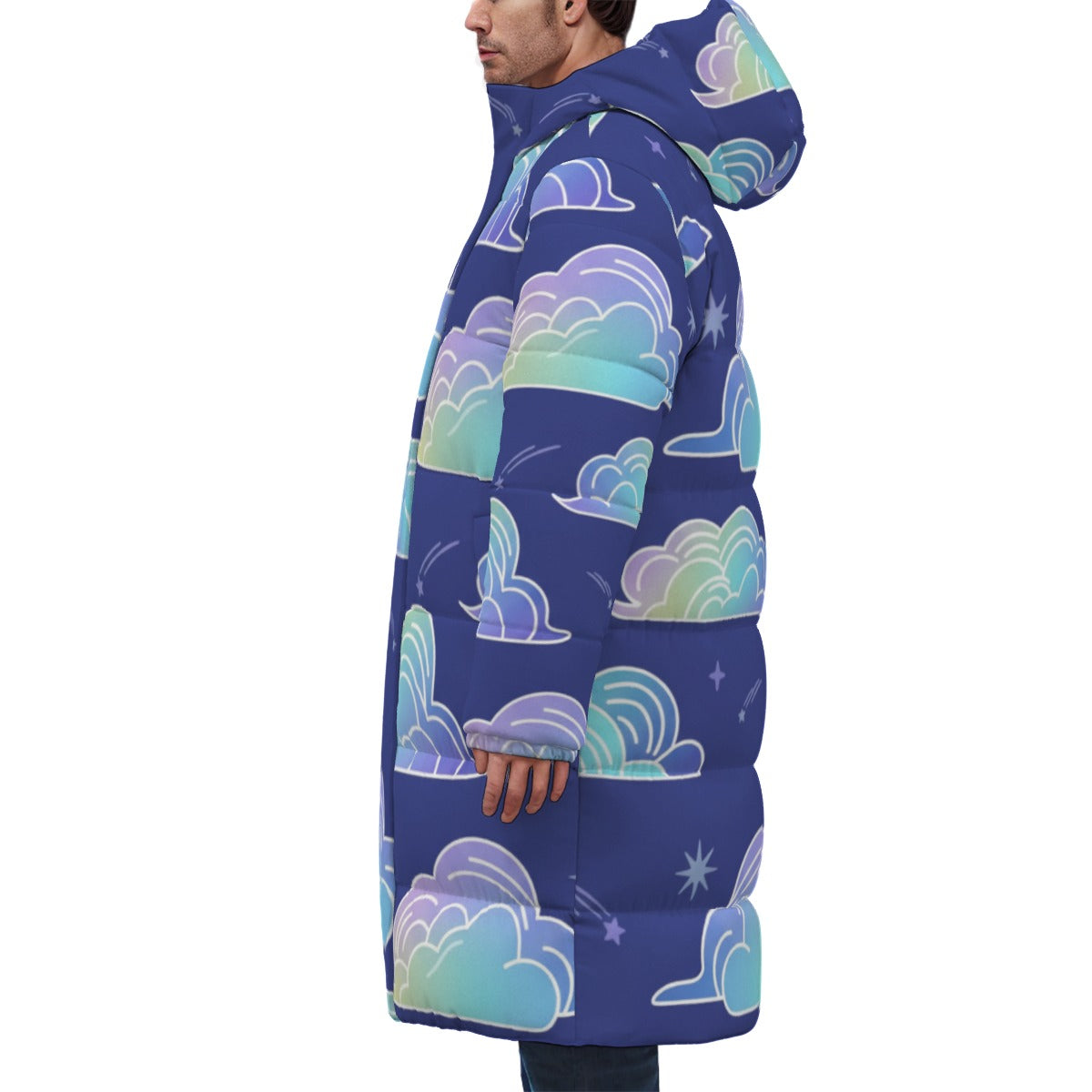 Unisex Long Down Jacket