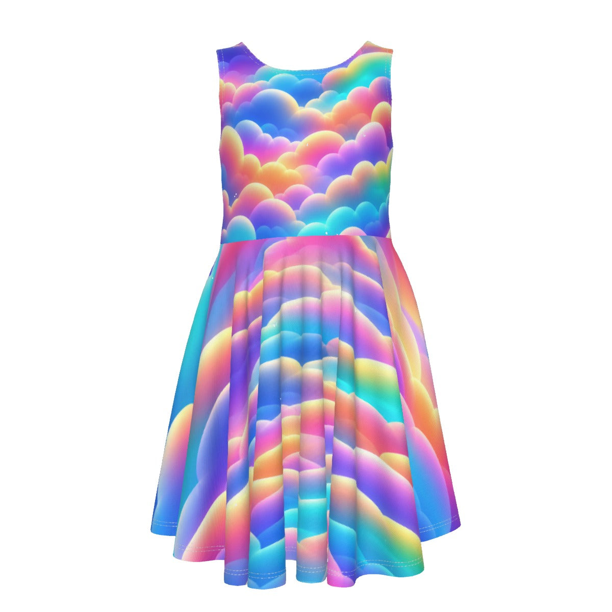 Kid's Sleeveless Vest Dress